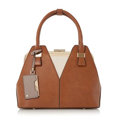 dune tan shoulder bag