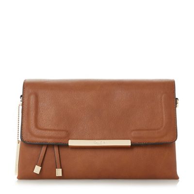 dune tan cross body bag