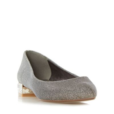 dune gold flat shoes