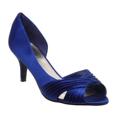 satin court shoes