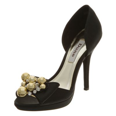 Dune Peeptoe dressy two part court shoe