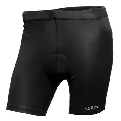 Black On Yer Bike padded cycle shorts