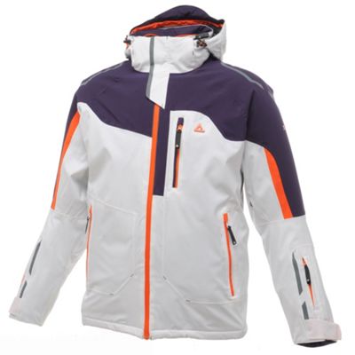White And Grape Waterproof Intrepid Jacket