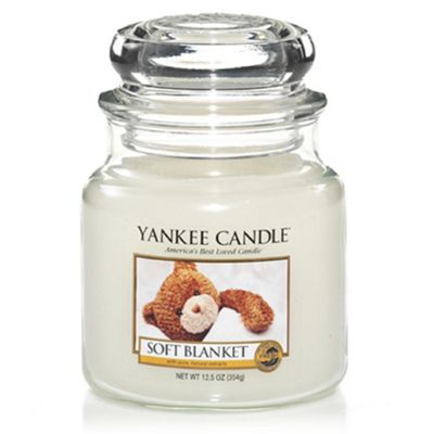 yankee candle soft blanket medium jar candle was Â£ 16 99 now Â£ 12 74 ...