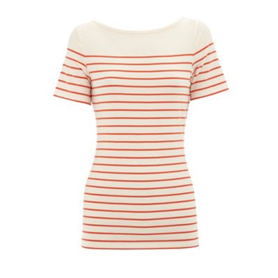 Breton stripe short sleeve t-shirt