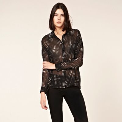 Oasis Heart Batwing Blouse
