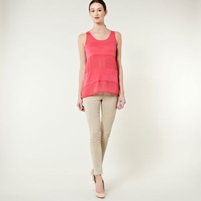 Chiffon Stripe Vest