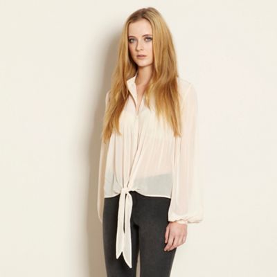 Micro Pleat Blouse