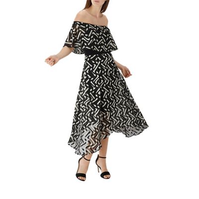 coast adella full midi dress