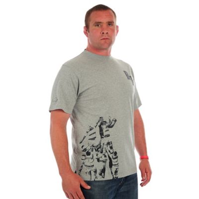 Raging Bull Grey Line Out t-shirt