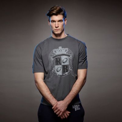 Raging Bull Grey shield T-Shirt