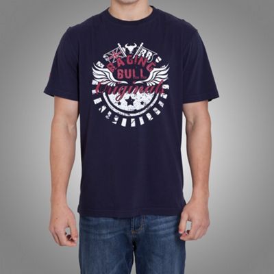 Raging Bull Navy Originals T-Shirt