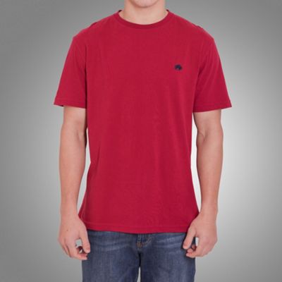 Raging Bull Essential Plain T-Shirt Deep Red