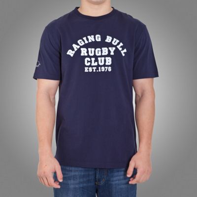 Raging Bull Rugby Club T-Shirt Navy