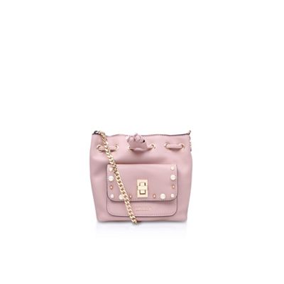 carvela pink cross body bag