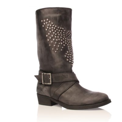 Black Steller Calf boots