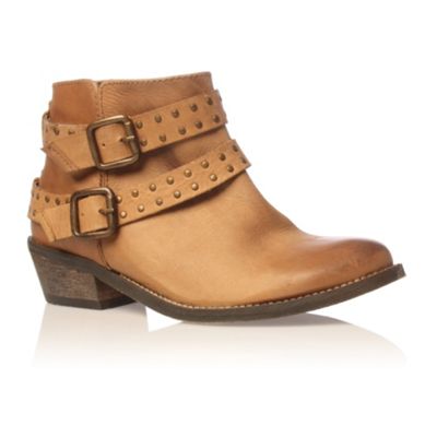 Tan Claudette Ankle boots
