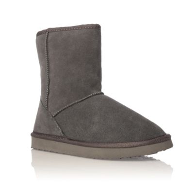 Grey Eskimo Calf boots