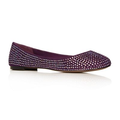 Purple Lenka Flat Shoes