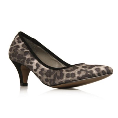 Multi-Coloured Attribute Mid heel shoes