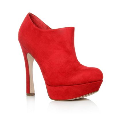 Red Adelia Ankle boots