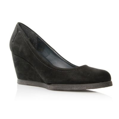 Black Anton Mid heel shoes