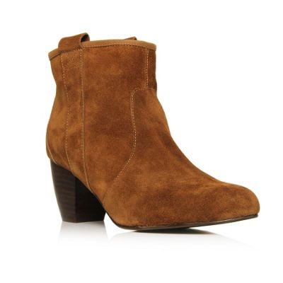 Tan Faith Ankle boots