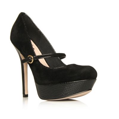 Black Delia High Heel Shoes