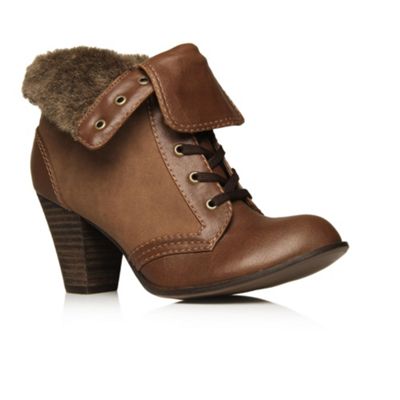 Tan Fiona Ankle boots