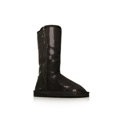 Black Tial2 Calf boots