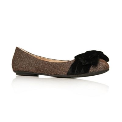 Metallic Lulu Flat Shoes