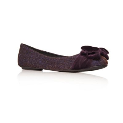 Purple Lulu Flat Shoes