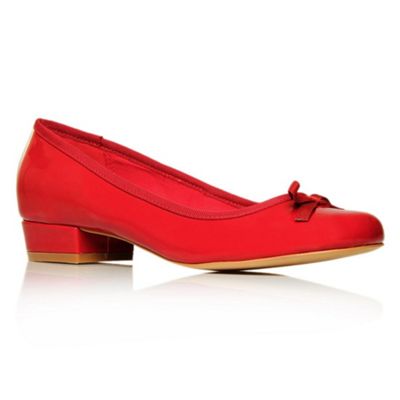 Red Audrey Mid heel shoes