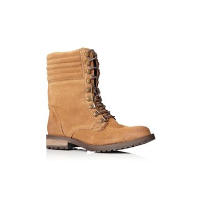 Tan Sesame Ankle boots