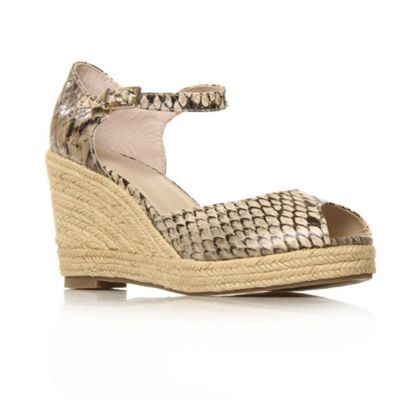 Beige Kupkake High Heel Shoes