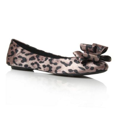 Metallic Leah Flat shoes