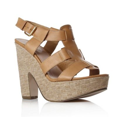 Tan Kofi High Heel Shoes