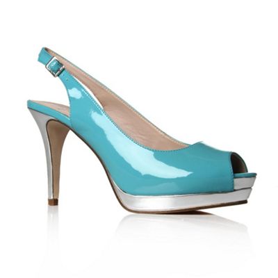 Blue Alanis Flat Shoes