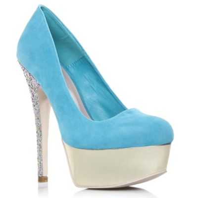 Blue Ramona High Heel Shoes