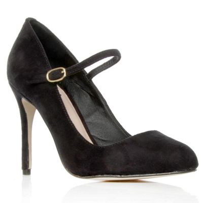 Black Ace High Heel Shoes