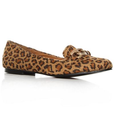 Tan Leroy Flat Shoes