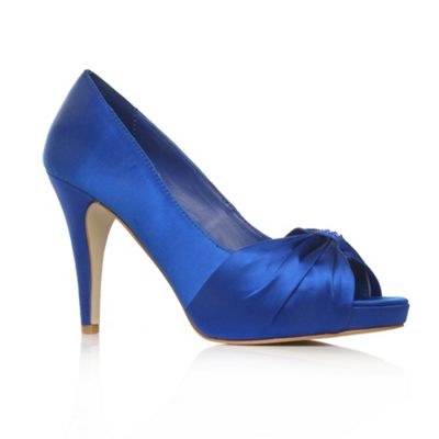 Blue Henrietta High Heel Shoes