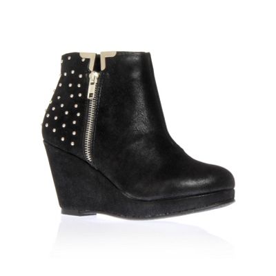 Misskg 'Fonz 2' Black Ankle Boots