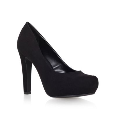 miss kg black court shoes