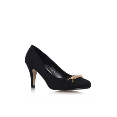 miss kg black court shoes