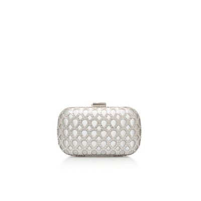 carvela silver bag