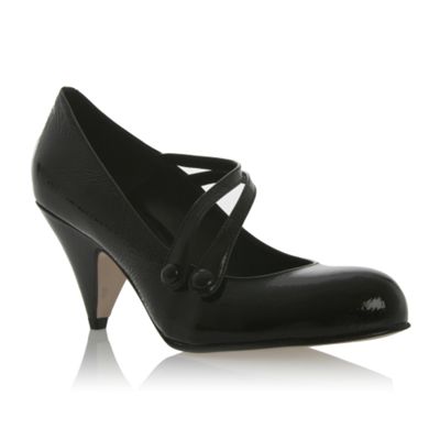 Carvela Black Audrey Mid Heel shoes