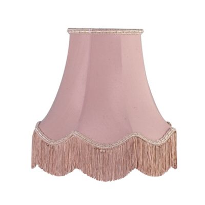 Faux Silk 12 inch Pink Lamp Shade