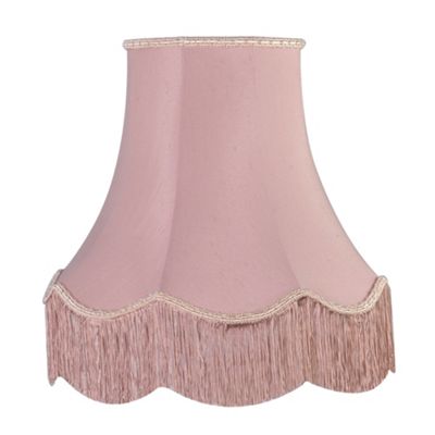 Faux Silk 15 inch Pink Lamp Shade