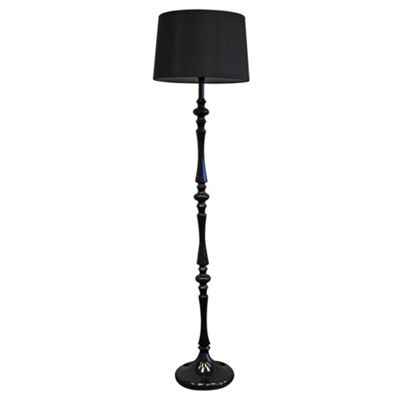 Black Floor Lamps on Litecraft Rococo Floor Lamp And Black Shade   Review  Compare Prices